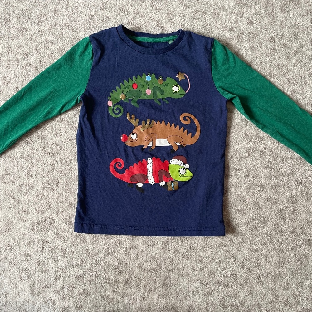 Mini Boden Holiday Shirt
